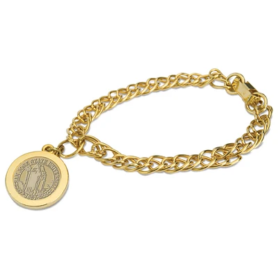 Women's Gold San Jose State Spartans Charm Bracelet