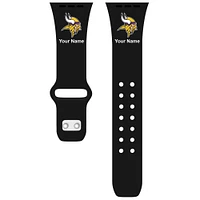 Minnesota Vikings 42/44/45mm Personalized Silicone Apple Watch Band