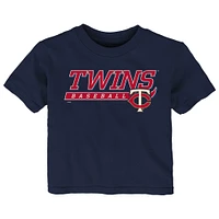 Infant Navy Minnesota Twins Take The Lead T-Shirt