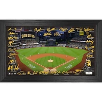 Highland Mint San Diego Padres 12" x 20" Facsimile Signature Field - Framed Photo