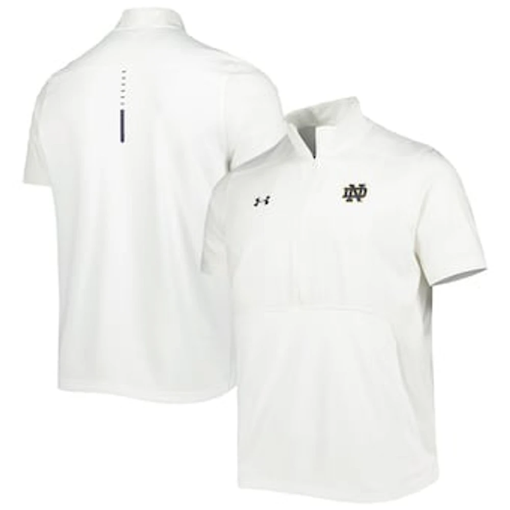 Men's Under Armour Notre Dame Fighting Irish Motivate 2.0 Half-Zip Jacket