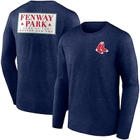 Men's Fanatics Navy Boston Red Sox Fenway Park Home Hometown Collection Long Sleeve T-Shirt