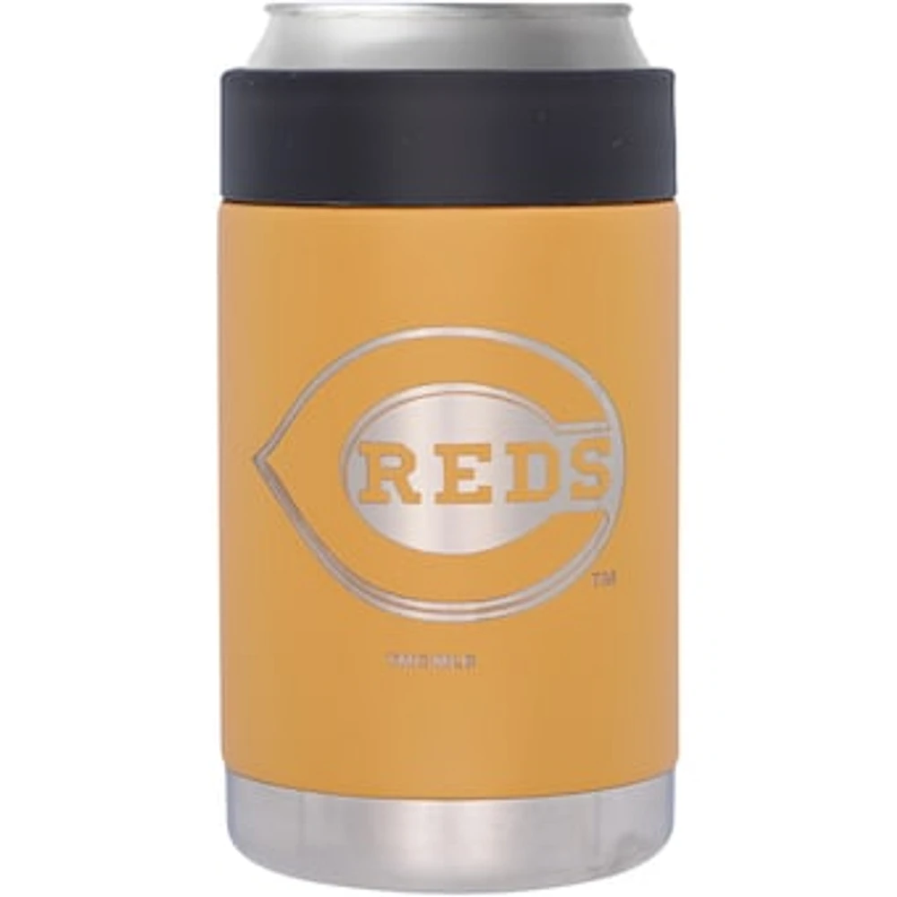 Cincinnati Reds Stainless Steel Canyon Can Holder