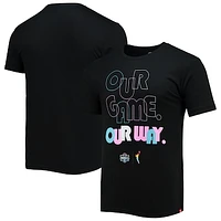 Unisex Sportiqe Black Washington Mystics Our Game Way Pride Tri-Blend T-Shirt