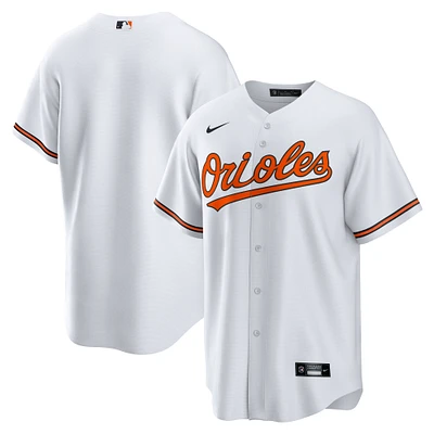 Men's Nike White Baltimore Orioles Home Blank Replica Jersey