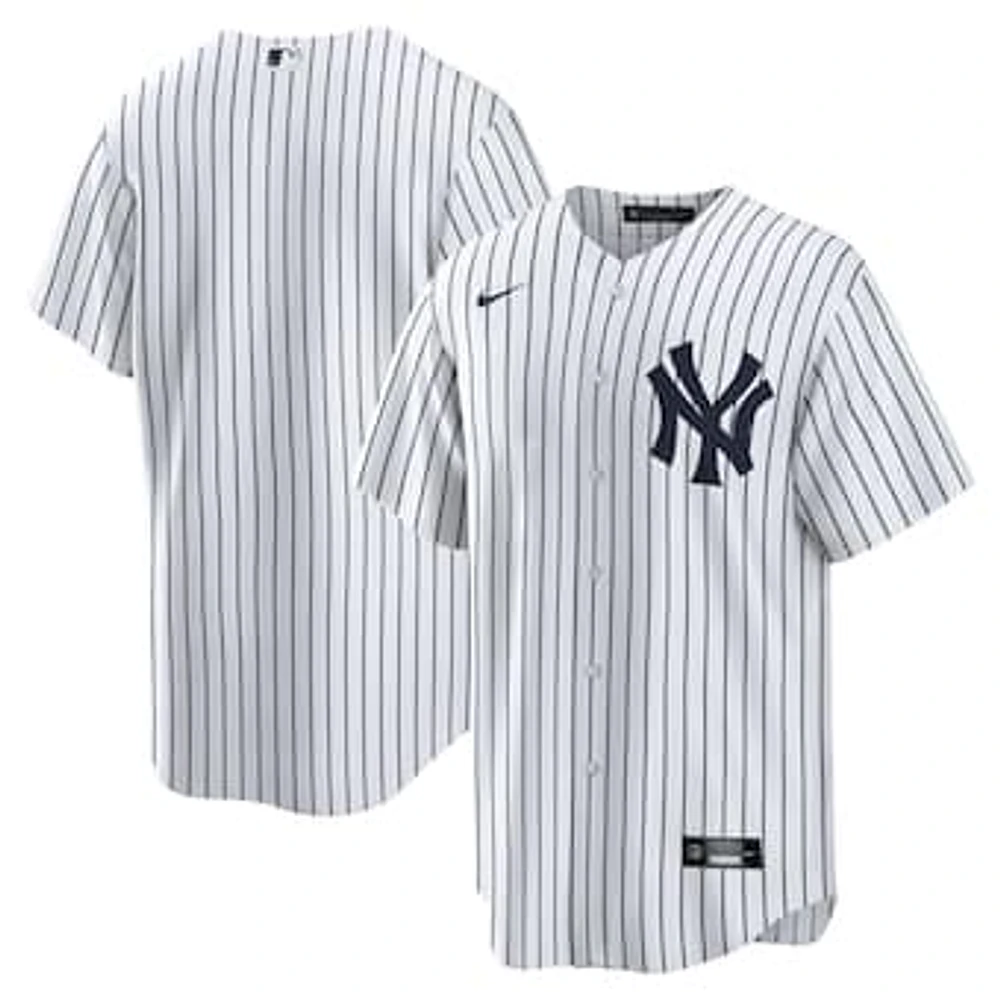 Men's Nike White New York Yankees Home Blank Replica Jersey