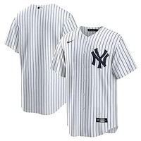 Men's Nike White New York Yankees Home Blank Replica Jersey