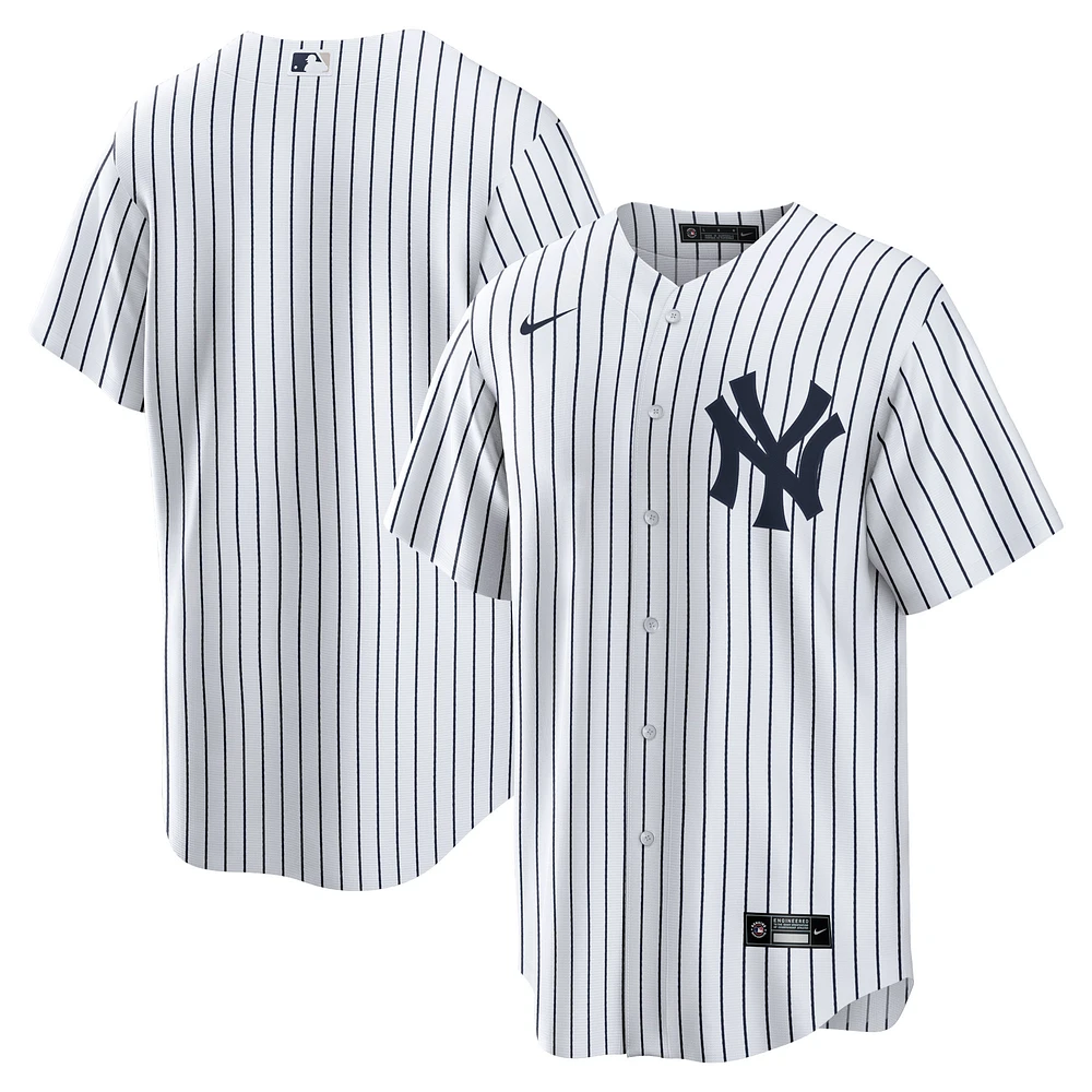 Men's Nike White New York Yankees Home Blank Replica Jersey