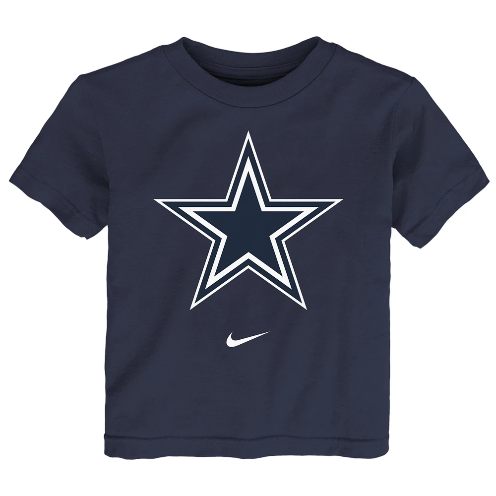 Toddler Nike Navy Dallas Cowboys Logo T-Shirt