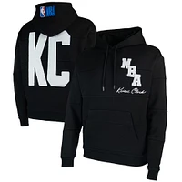 Men's NBA x Keiser Clark Black/White No Caller ID Pullover Hoodie