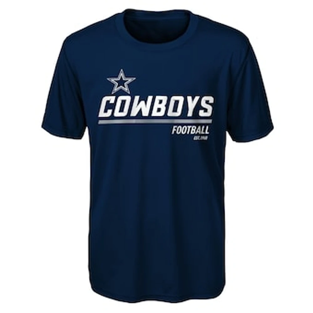 Youth Navy Dallas Cowboys Engage - T-Shirt