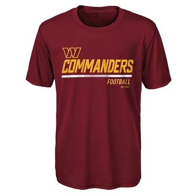 Youth Burgundy Washington Commanders Engage - T-Shirt