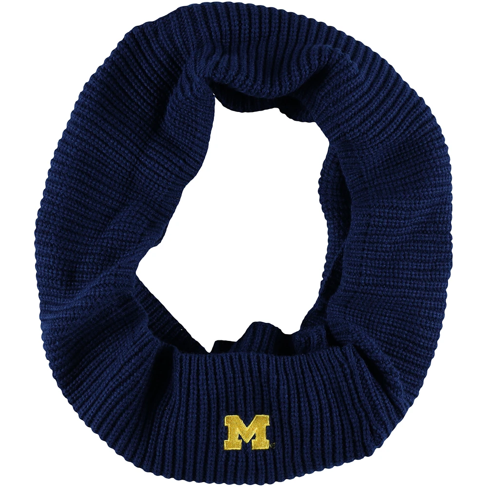 Women's ZooZatz Michigan Wolverines Knit Cowl Infinity Scarf