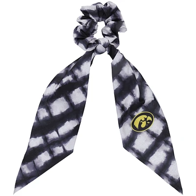 Women's ZooZatz Iowa Hawkeyes Tie-Dye Scrunchie Scarf