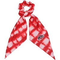 Women's ZooZatz Ohio State Buckeyes Tie-Dye Scrunchie Scarf