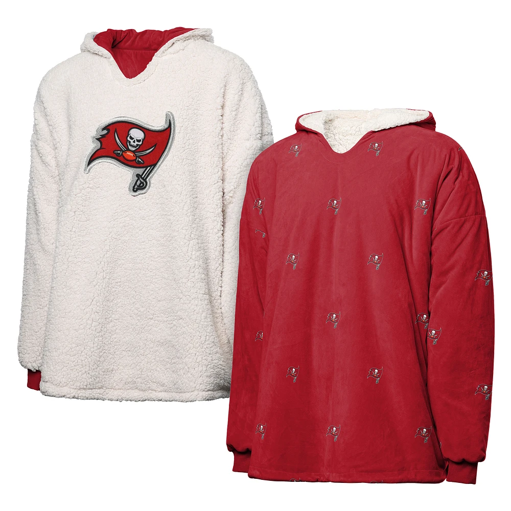 FOCO Tampa Bay Buccaneers Repeat Print Reversible Hoodeez