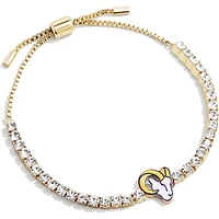 Women's BaubleBar Gold Los Angeles Rams Pull-Tie Tennis Bracelet