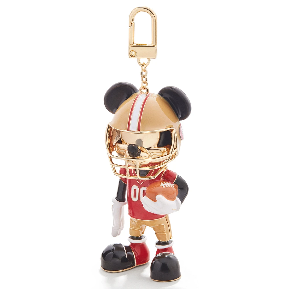 BaubleBar San Francisco 49ers Disney Mickey Mouse Keychain