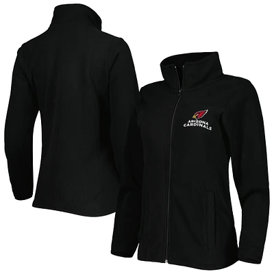 Women's Dunbrooke Black Arizona Cardinals Hayden Polar Fleece Full-Zip Jacket