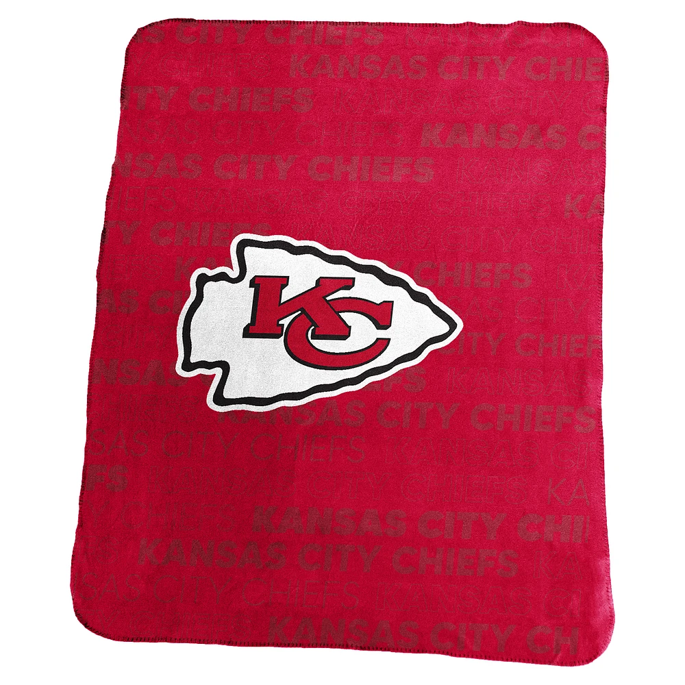 Kansas City Chiefs 50'' x 60'' Classic Fleece Blanket