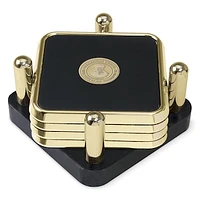 Ursinus Bears Gold 4-Piece Square Coaster Set
