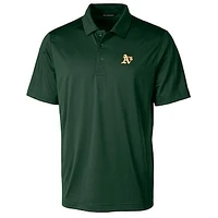 Men's Cutter & Buck Green Athletics Big Tall Prospect Textured Stretch Polo