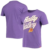 Unisex Sportiqe Purple Phoenix Suns Rally The Valley Davis T-Shirt