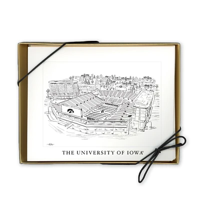 Iowa Hawkeyes 10-Pack Kinnick Stadium Note Card Set