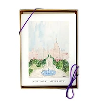 NYU Violets 10-Pack Washington Square Park Note Card Set