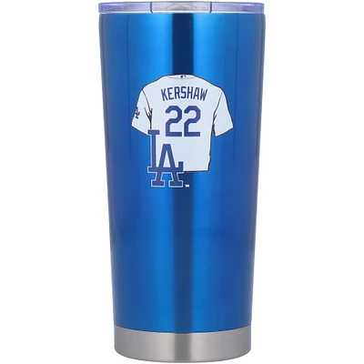 Clayton Kershaw Los Angeles Dodgers 20oz. Player Stainless Steel Tumbler