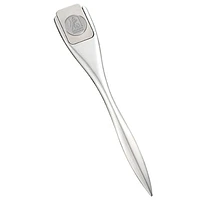 Silver UAlbany Great Danes Team Logo Letter Opener