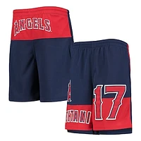 Youth Shohei Ohtani Navy Los Angeles Angels Pandemonium Name & Number Shorts