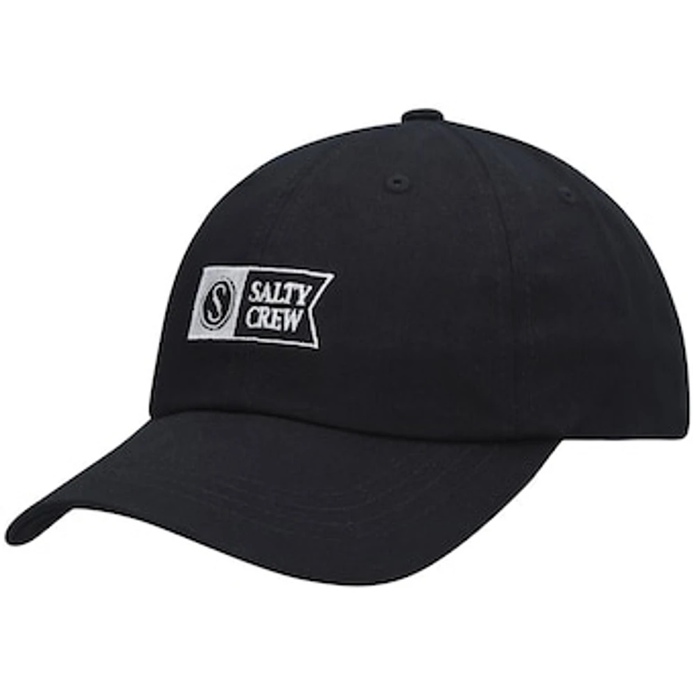 Men's Salty Crew Black Alpha Dad Adjustable Hat