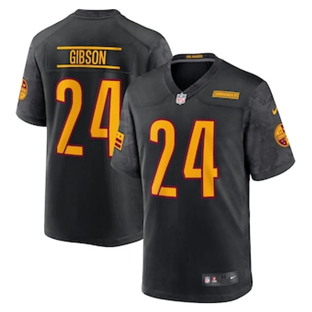 Men's Nike Antonio Gibson Black Washington Commanders Alternate Game Player Jersey