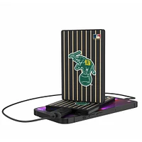 Athletics 2500 mAh Pinstripe Cooperstown Design Credit Card Powerbank