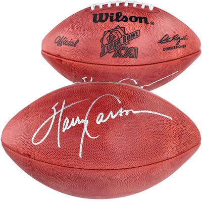 Harry Carson New York Giants Autographed Superbowl XXI Pro Football