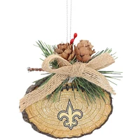 FOCO New Orleans Saints Ball Stump Ornament