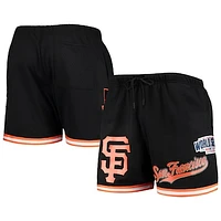 Men's Pro Standard Black San Francisco Giants 2014 World Series Mesh Shorts