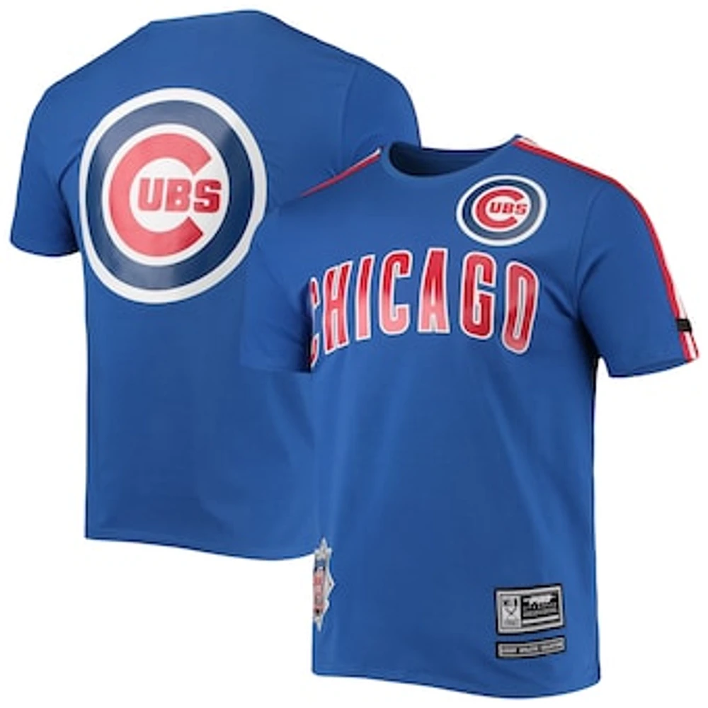 Men's Pro Standard Royal/ Chicago Cubs Taping T-Shirt