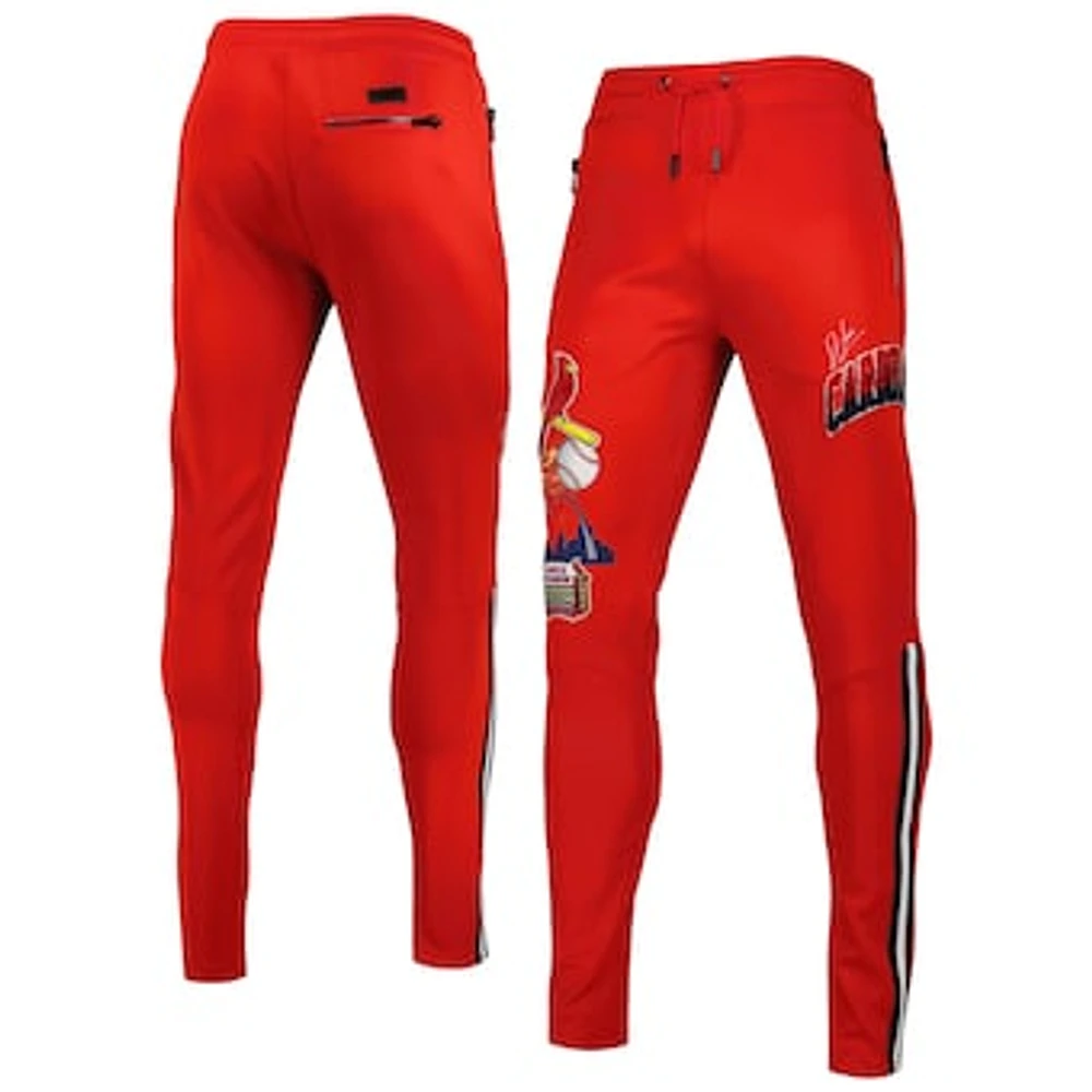 Men's Pro Standard Red St. Louis Cardinals Hometown Track Pants