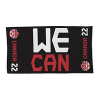 WinCraft Canada Soccer - We Can 22'' x 42'' One-Sided Locker Room Towel