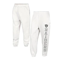 Women's '47 Oatmeal Las Vegas Raiders Harper Joggers