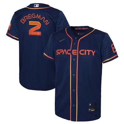 Youth Nike Alex Bregman Navy Houston Astros City Connect Replica Player Jersey