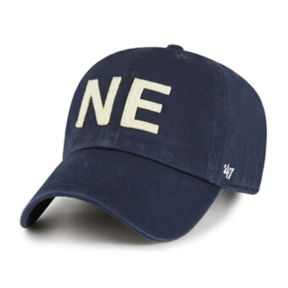 Women's '47 Navy New England Patriots Finley Clean Up Adjustable Hat