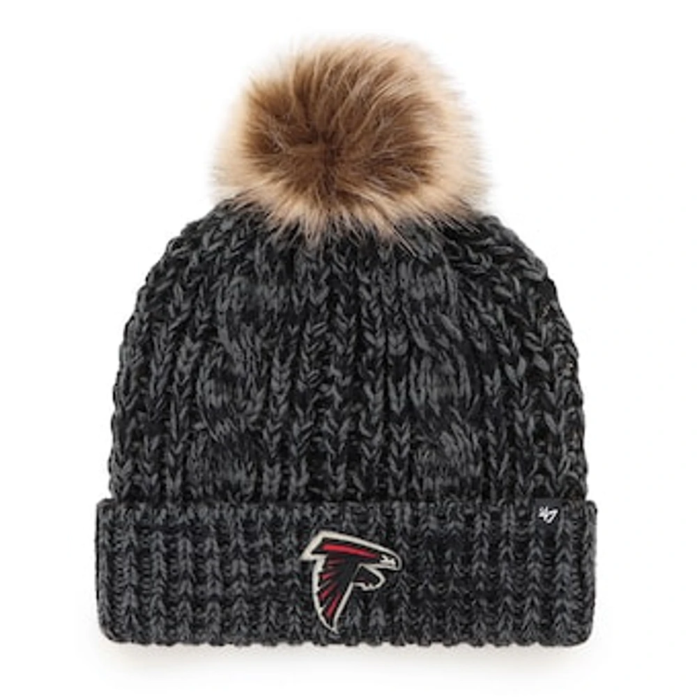 Women's '47 Black Atlanta Falcons Meeko Cuffed Knit Hat