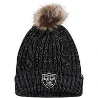 Women's '47 Black Las Vegas Raiders Meeko Cuffed Knit Hat