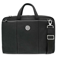 Men's Black UAH Chargers Leather Briefcase