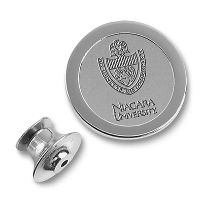 Men's Silver Niagara University Purple Eagles Lapel Pin