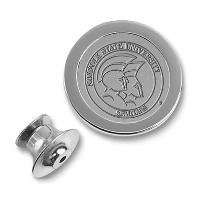 Men's Silver Norfolk State Spartans Lapel Pin