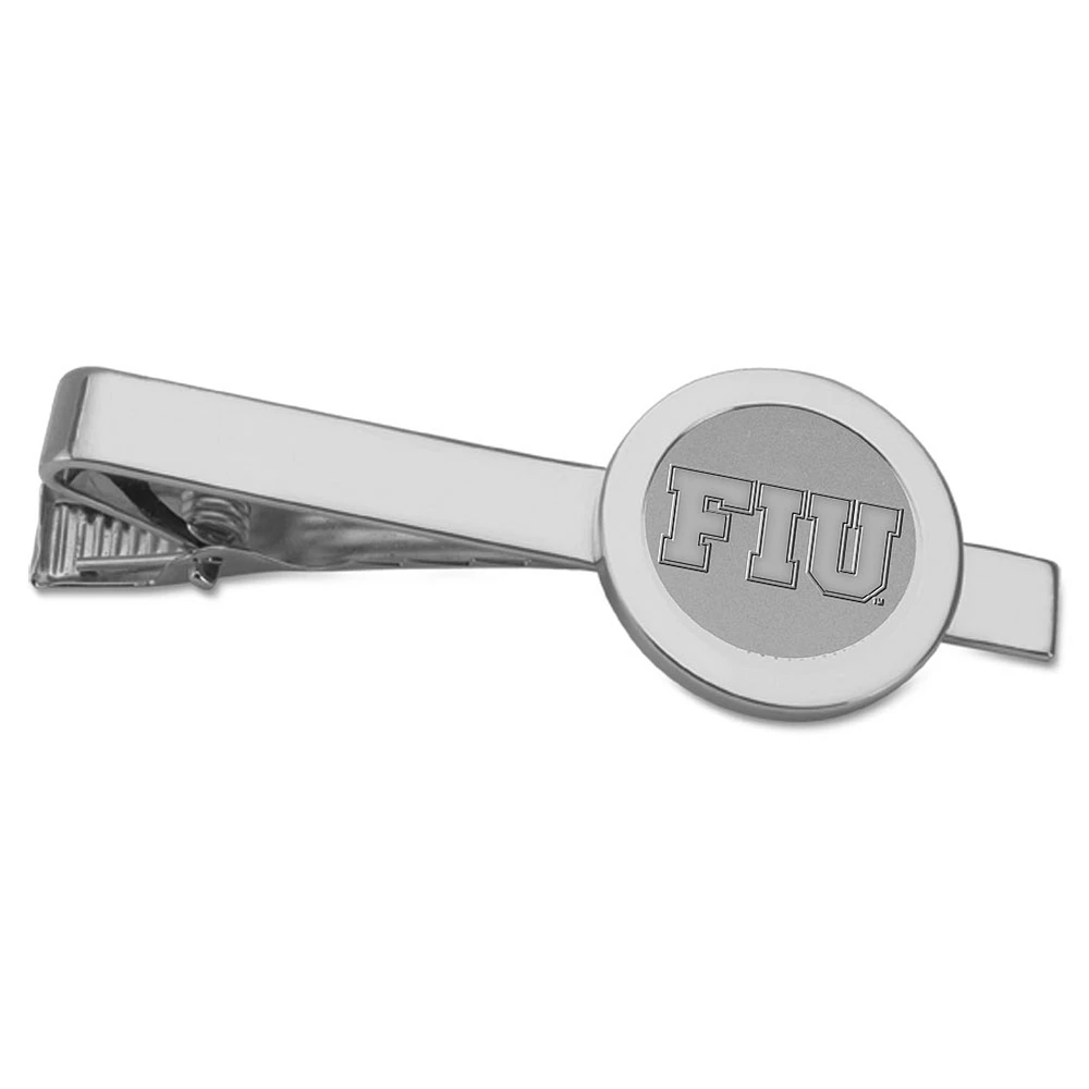 Men's Silver FIU Panthers Logo Tie Bar